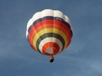 Hot air balloon flight picture