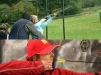 Stag Hen 25 clays and Assault Course plus lunch attraction, Dawlish