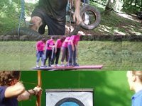 Archery Team Building and Easy Assault course attraction, Dawlish