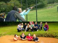 Stag Hen 25 clays and Assault Course for 6 attraction, Dawlish