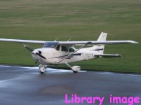 Light aircraft pleasure flight picture