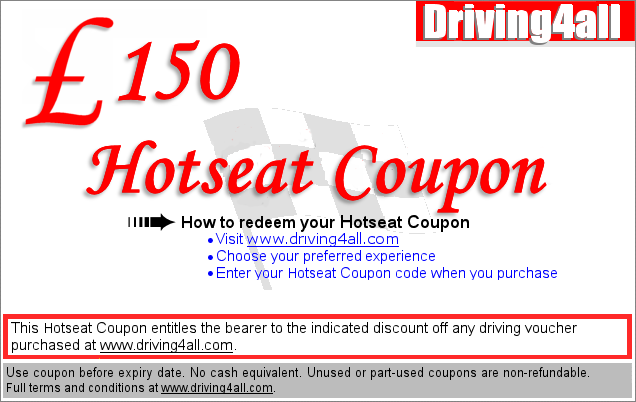 Hotseat coupon