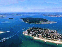 Sandbanks, Poole Harbour and Corfe Castle tour