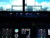 Flight simulator picture