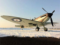 Fly a Spitfire the White Cliffs of Dover