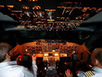 Flight simulator picture